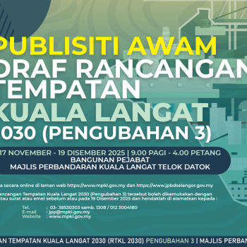 Program Publisiti Awam  Draf Rancangan Tempatan Kuala Langat  2030 (Pengubahan 3)